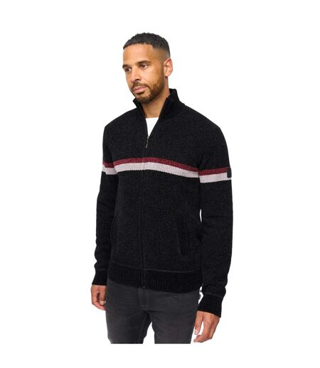 Pull Stampton Chenille Homme Noir Bewley & Ritch