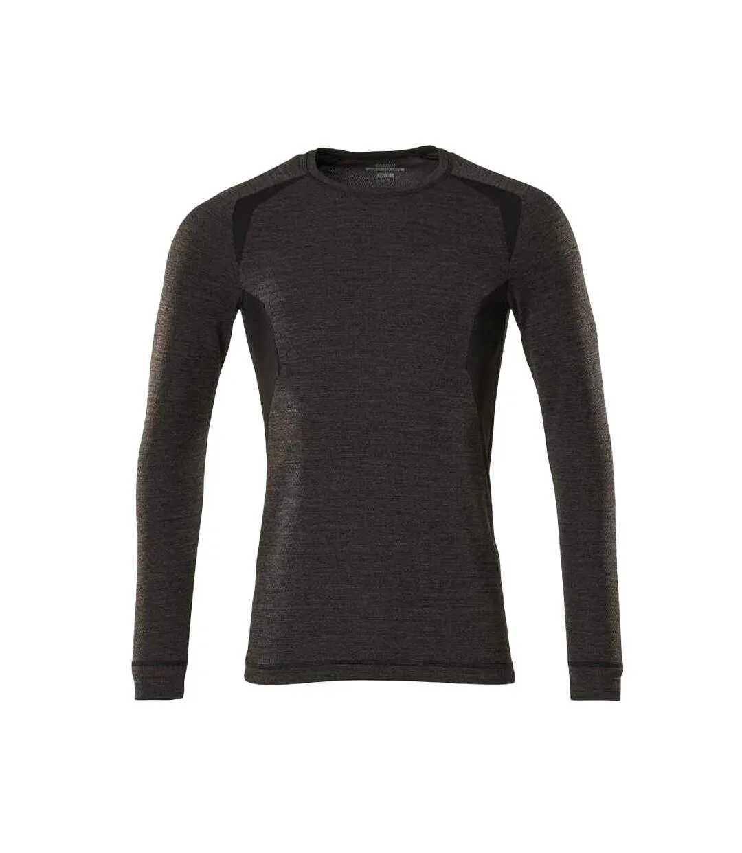 Unisex Adult Crossover Base Layer Top Dark Anthracite Black Mascot-1