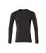 Unisex Adult Crossover Base Layer Top Dark Anthracite Black Mascot-1