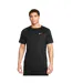 T-shirt Manches Courtes Fitness Homme Noir Blanc Nike-1
