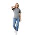 T-shirt Sierra Adulte Anthracite Clair Chiné Iqoniq-1