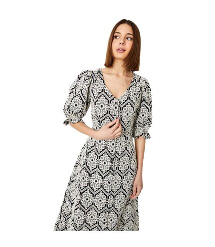 Robe mi-longue femme noir Dorothy Perkins