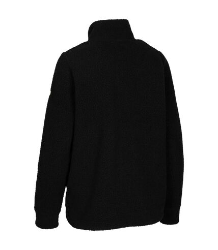 Womens/ladies chatty at200 fleece jacket black Trespass