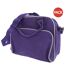 Lot de 2  Sac de danse messager 15 litres taille unique violet/gris clair Bagbase