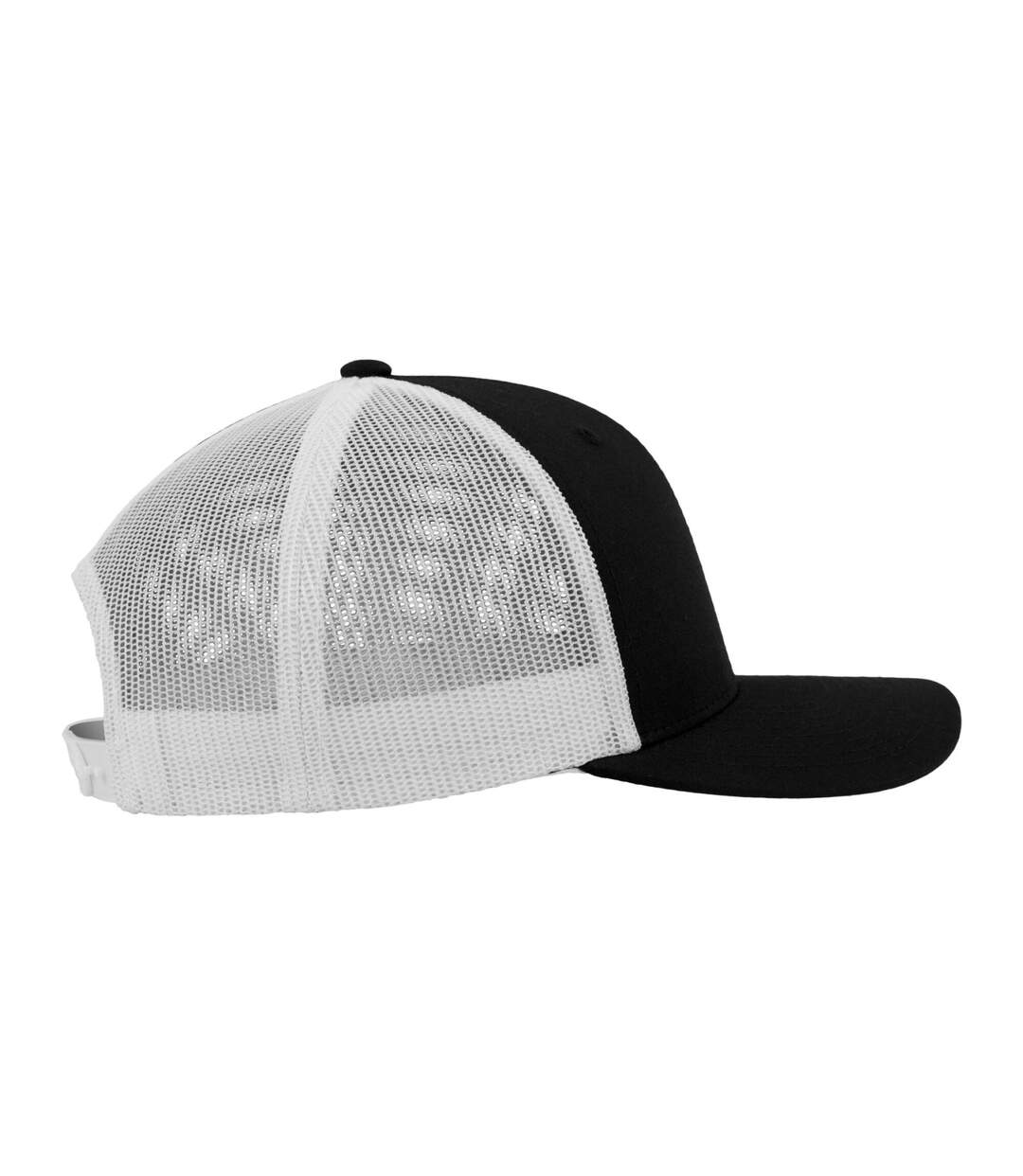 Casquette Trucker Adulte Noir Blanc Flexfit-4