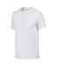 Dryblend t-shirt de sport homme blanc Gildan-4