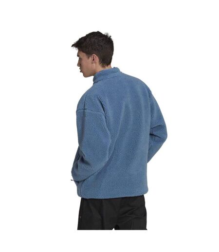Veste Polaire Homme Bleu Adidas