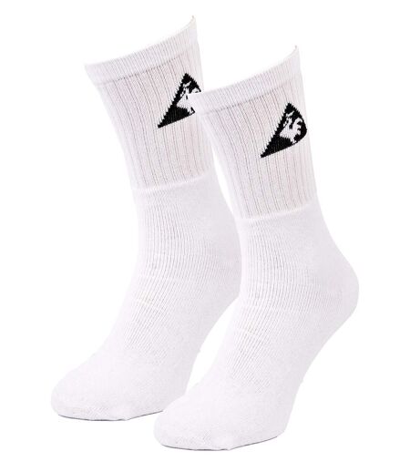 Chaussettes Homme LE COQ SPORTIF 9 Paires CREW BLANC