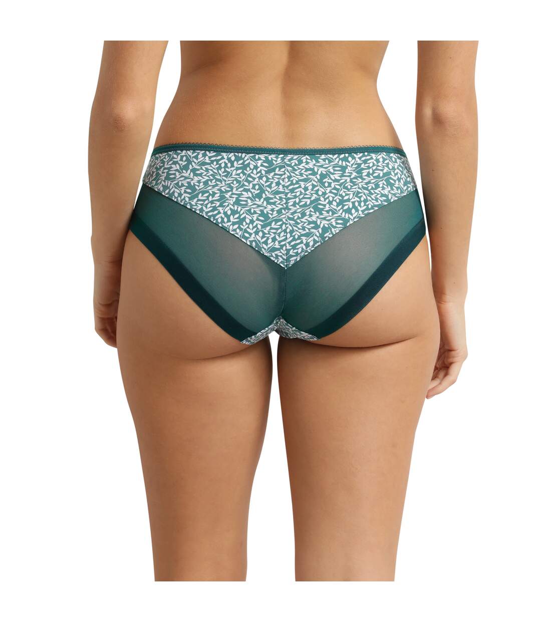 Culotte en microfibre et tulle Generous Classic-2