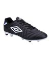 Umbro Mens Speciali Liga Leather Soccer Cleats (Black/White)