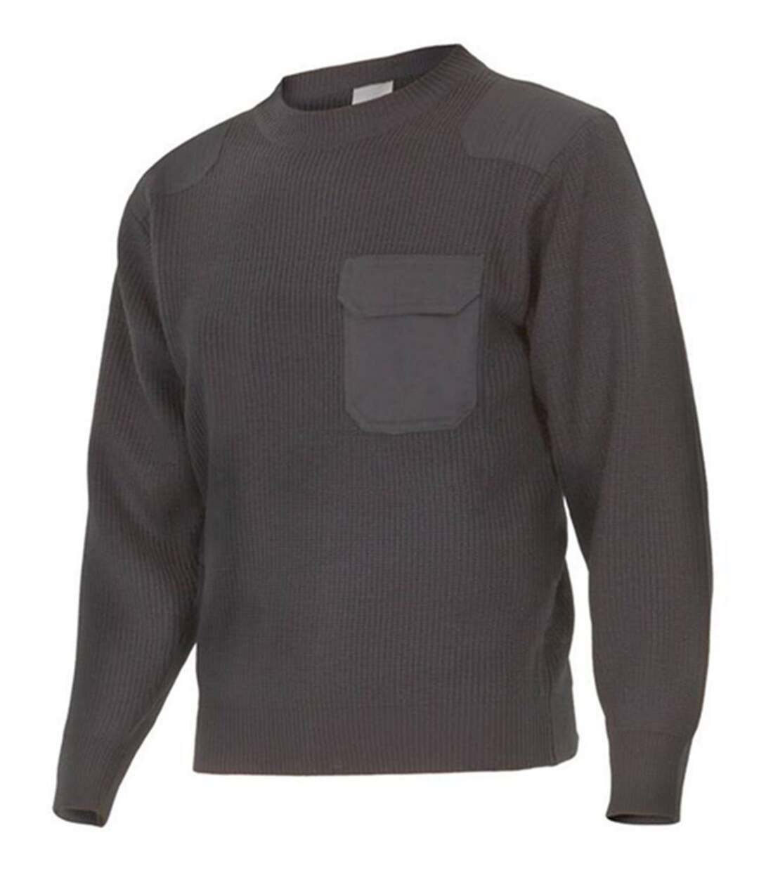 Pull col rond - Homme - VL100 - gris