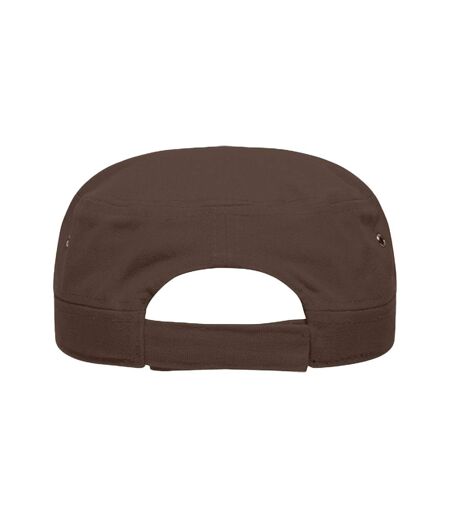 Casquette Militaire Marron Foncé Myrtle Beach