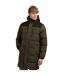 Mens Clipster Padded Jacket Dark Vine Trespass-4