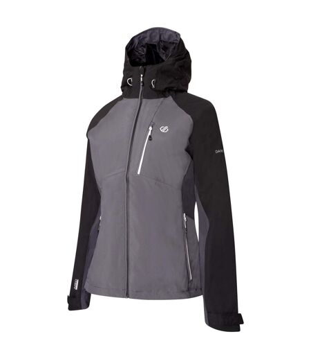 Dare 2B Womens/Ladies Veritas III Waterproof Jacket (Dark Storm Grey/Black) - UTRG5873