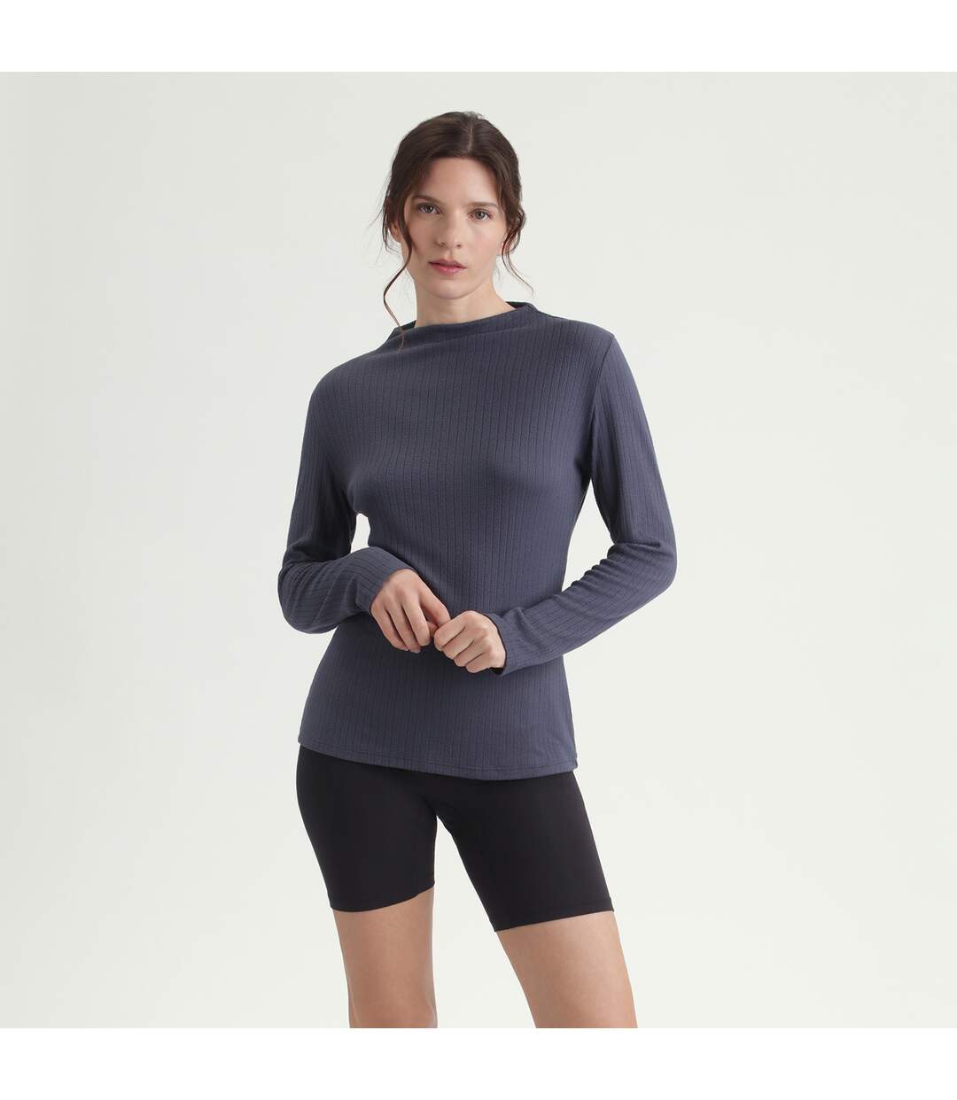 T-shirt thermique manches longues et col montant Thermal-3