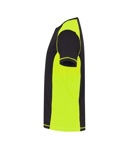 T-shirt Ambition Homme Jaune Fluo Clique