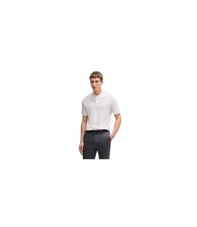 Polo Homme Blanc Boss