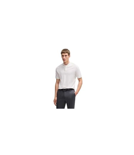 Polo Homme Blanc Boss