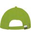 SOLS Unisex Buffalo 6 Panel Baseball Cap (Lime)