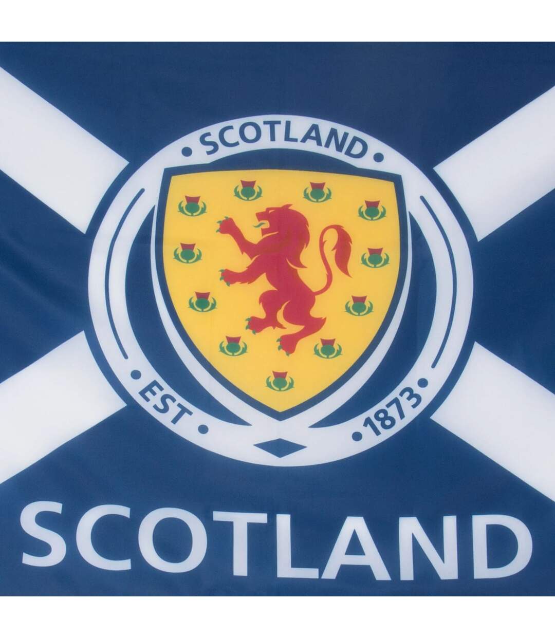 Drapeau Motif/style Emblème Taille Unique Bleu Scottish FA-2