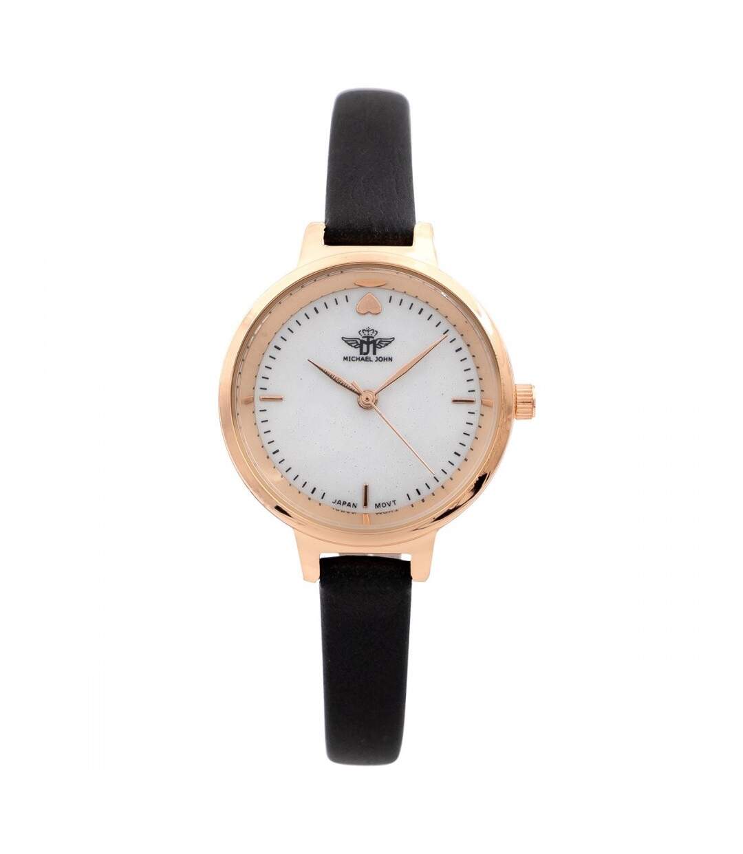 Montre Femme Noir Paillettes M. JOHN