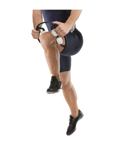 Rouleau de Massage Multifonction 25cm Gris