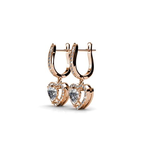Boucles d'oreilles Only Love - Cristal d'Autriche