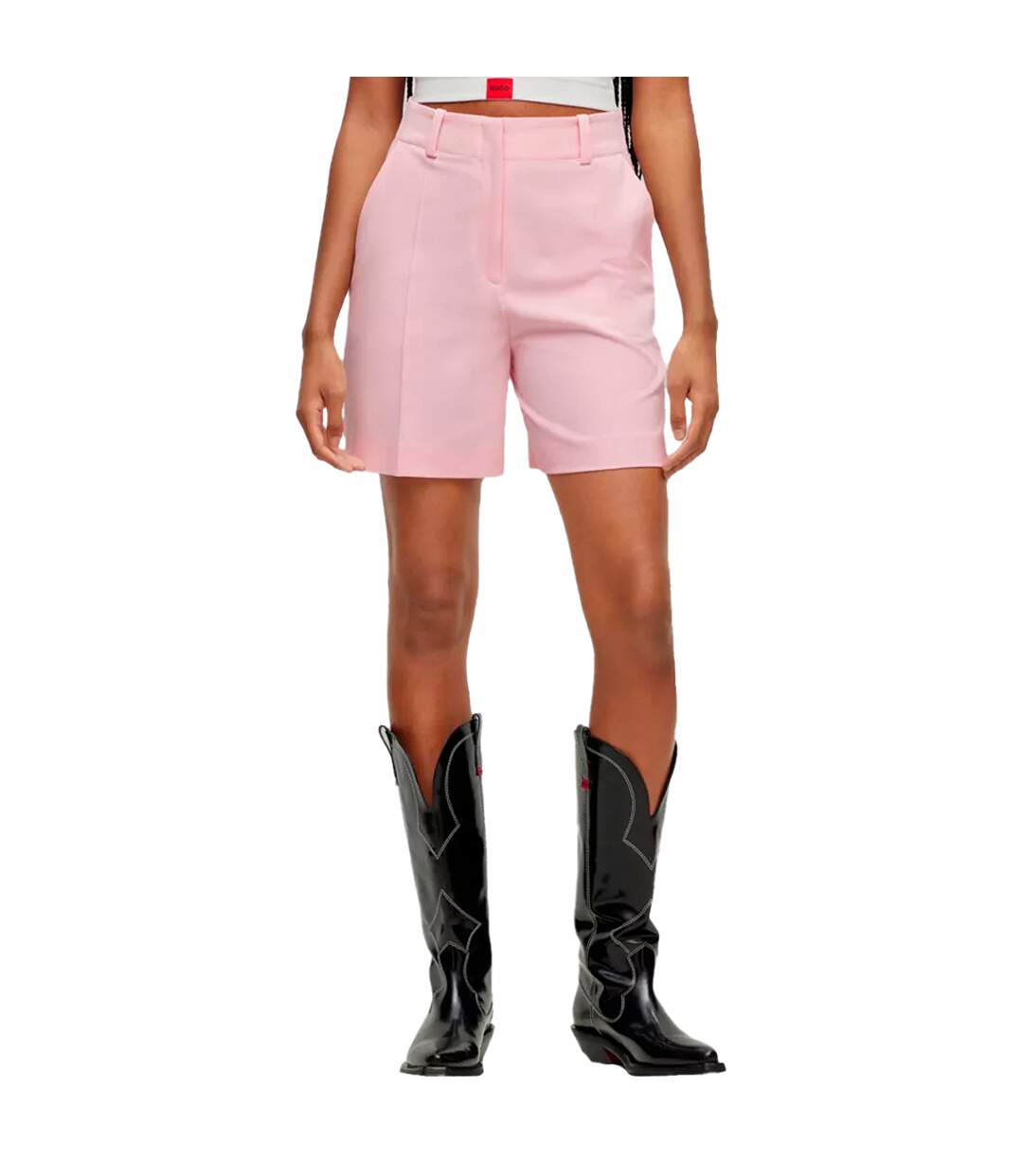 Short Décontracté Hatisi Femme Rose Hugo-3
