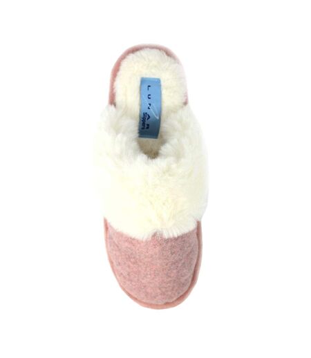 Chaussons Carol Femme Rose Lunar