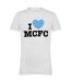 Mens I Love Mcfc T-shirt White AWD-1