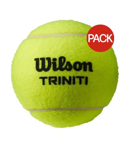 Balles De Tennis Triniti Taille Unique Jaune Wilson