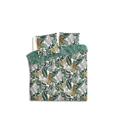 Parure de Lit 3 Pièces Tropik 260x240cm Vert