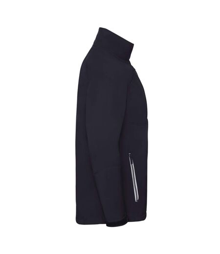 Veste Softshell Homme Bleu Marine Français Russell