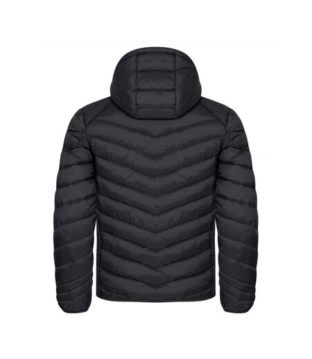 Mens Idaho Padded Jacket Black Clique
