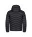 Mens Idaho Padded Jacket Black Clique-2