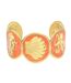 Bracelet orange femme clio blue coquillage-1