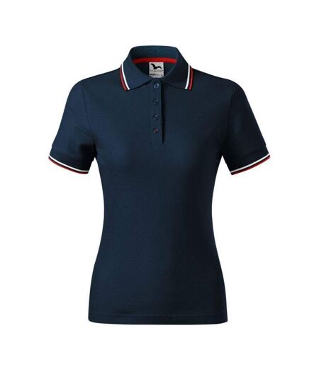 Polo Focus Femme Bleu Marine Malfini