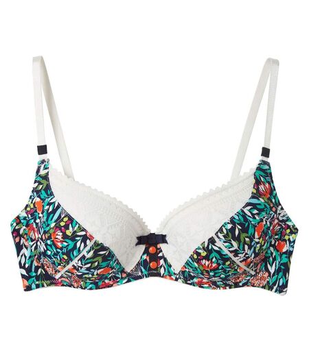 Soutien-gorge ampliforme coque moulée ivoire Pâquerette