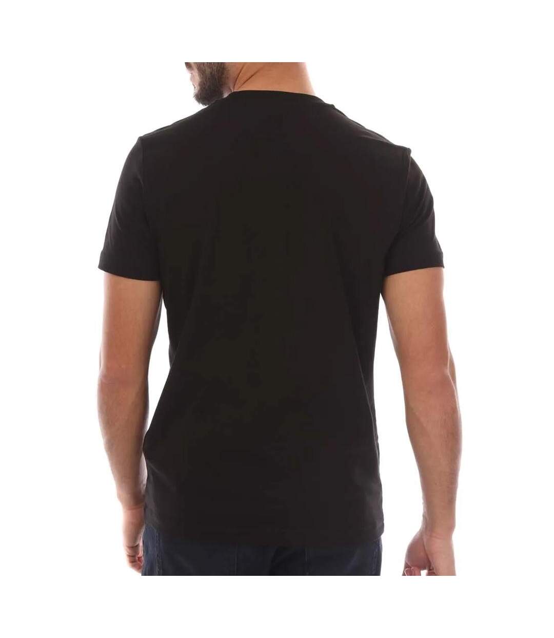 T-shirt Noir Homme Maglietta Tjust - L-2