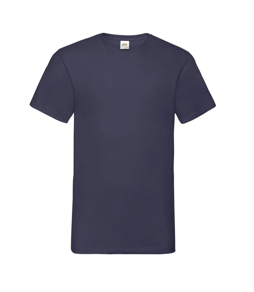 T-shirt Valueweight Homme Bleu Marine Sombre Fruit Of The Loom-1
