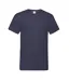 T-shirt Valueweight Homme Bleu Marine Sombre Fruit Of The Loom-1