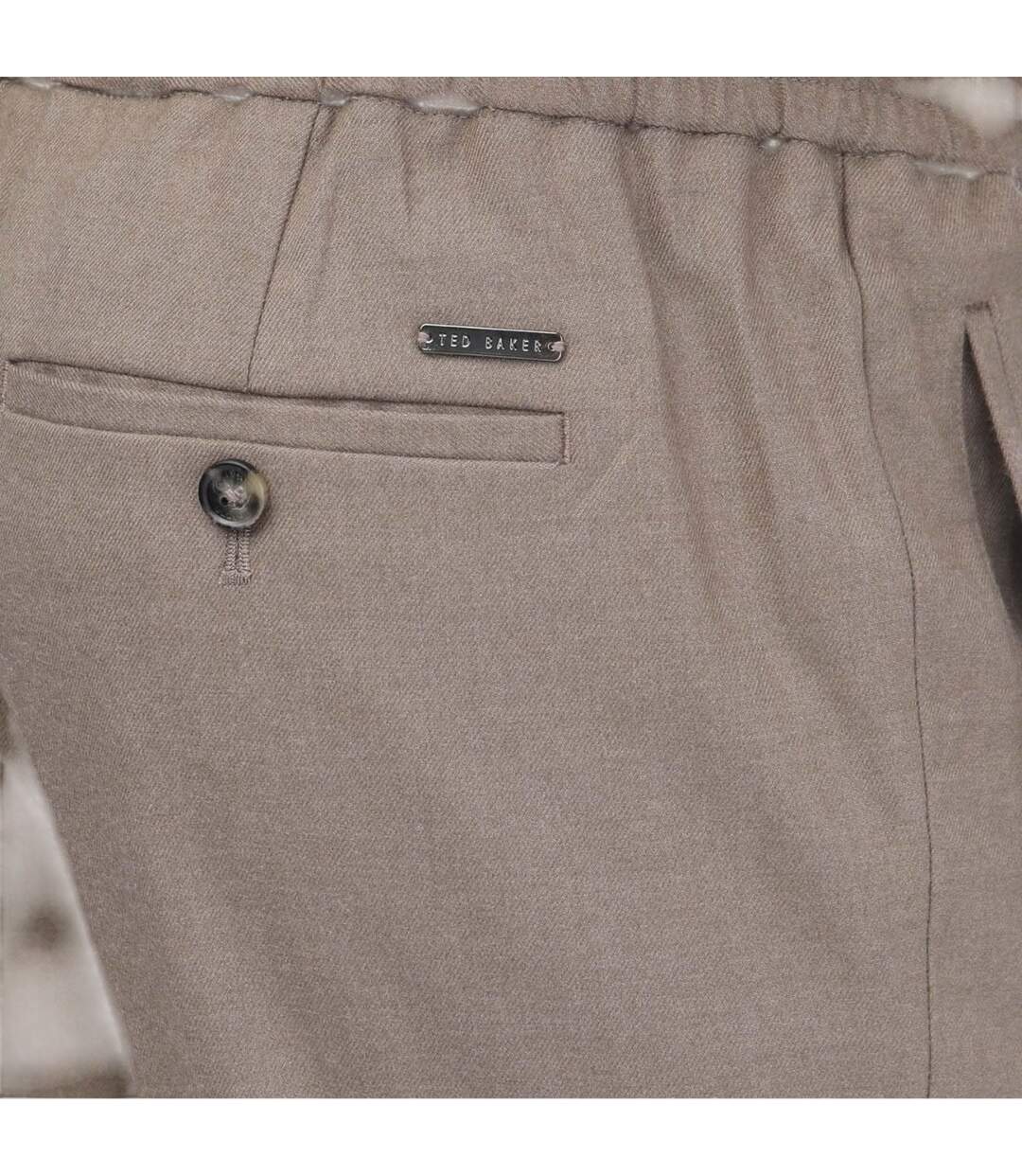 Pantalon Giggs Homme Taupe Ted Baker-3