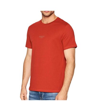 T-shirt Rouge Homme Guess Aidy - XS