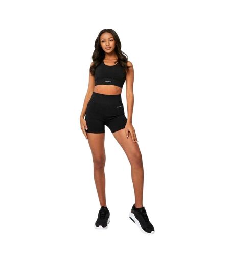 Womens/ladies Nylon Shorts Black USA