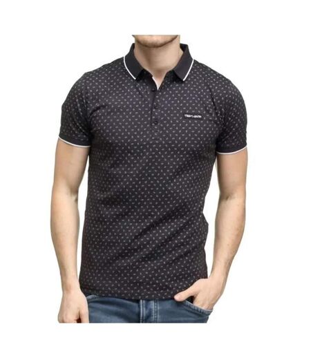 Polo marine à motifs homme teddy smith pasy 2