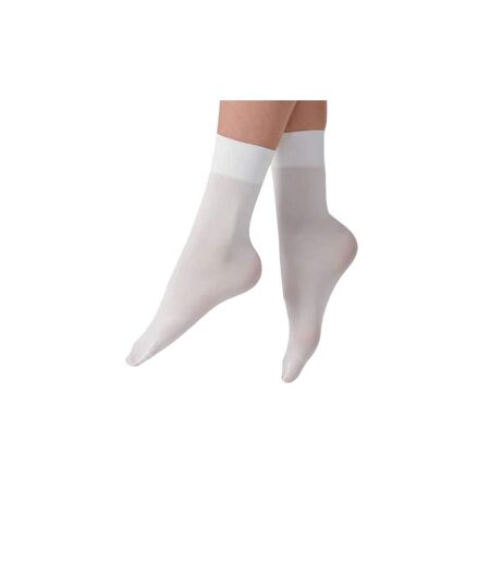 Chaussettes de danse essentials femme blanc Silky Dance