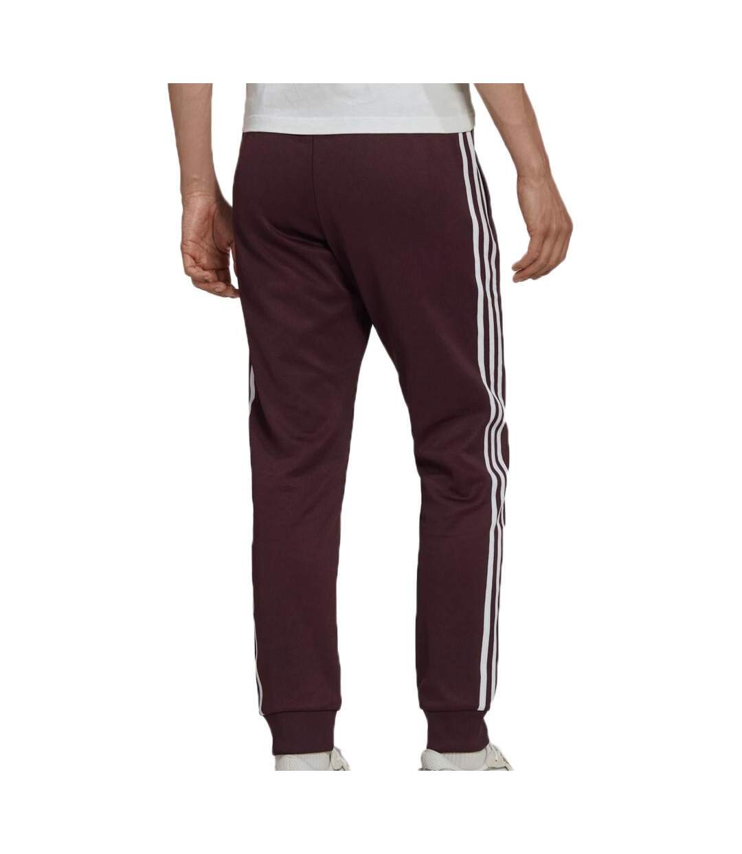 Jogging bordeaux homme adidas primeblue - xs-2