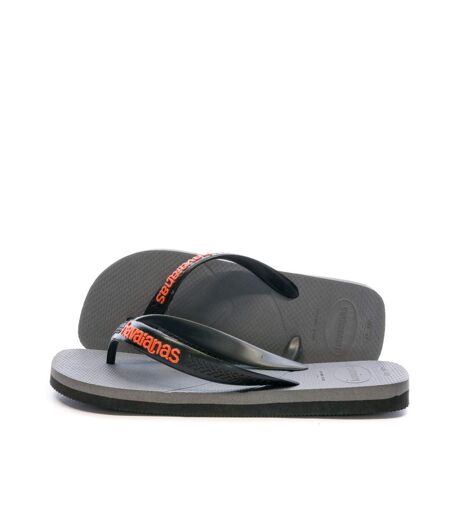 Tongs Grise Homme Mixte Havaianas Casual