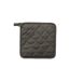 Manique de Cuisine Tissu & Silicone 21cm Gris-1