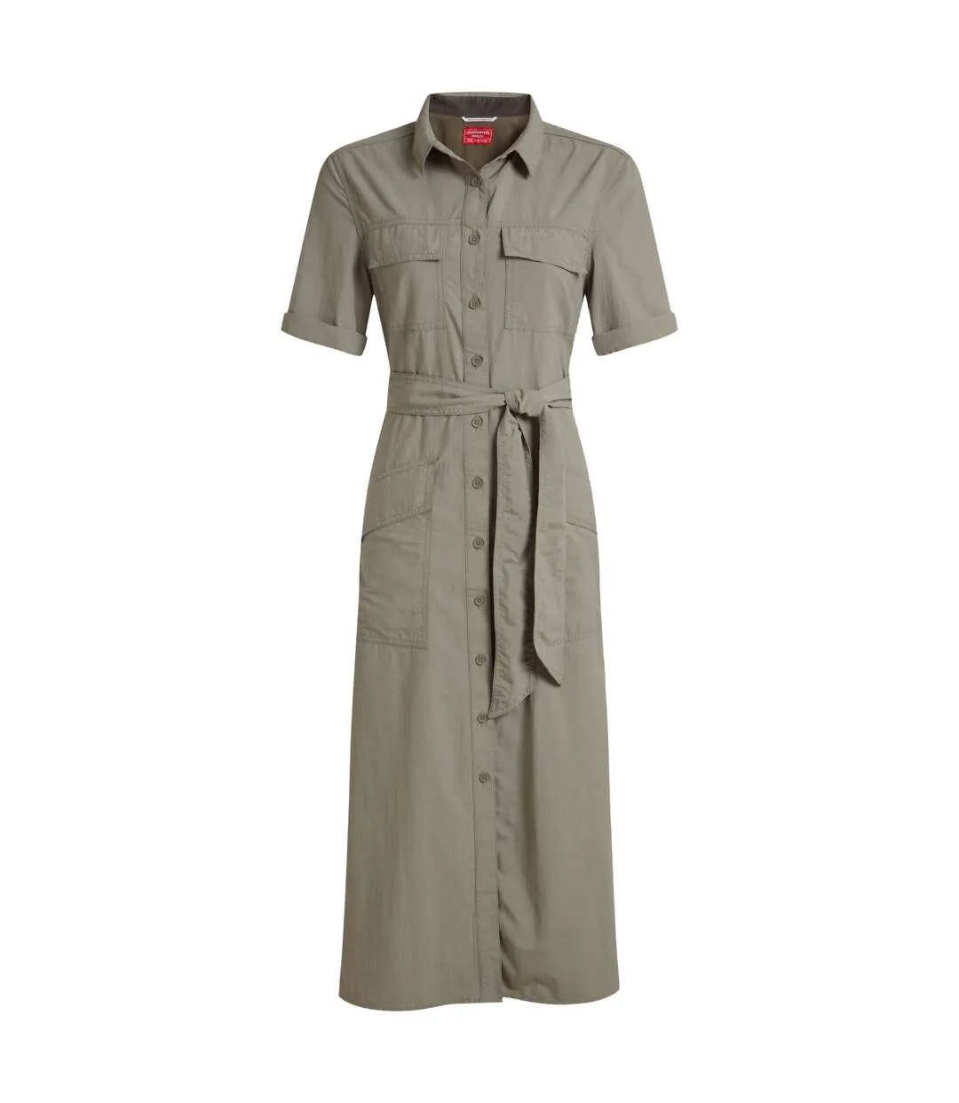 Womens/ladies Carina Adventure Nosilife Dress Vert Craghoppers-2
